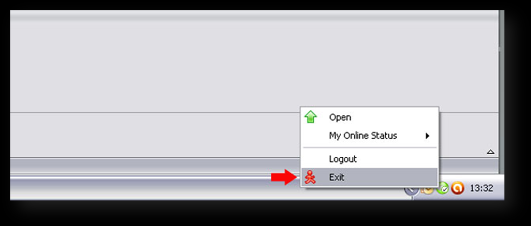 direito em EXIT - no canto ao lado do relógio no monitor). Acesse: www.seusite.com.