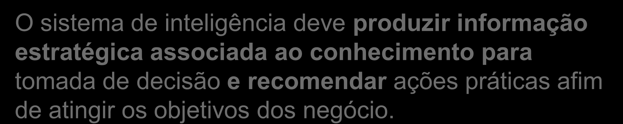 conhecimento para tomada de decisão e