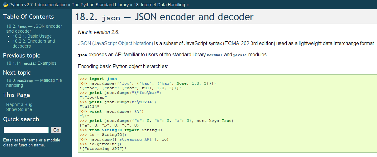 Documentação sphinx-build -b html