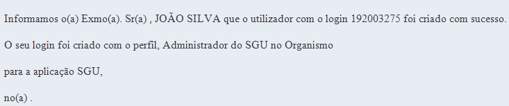 O candidato preenche os outros 3 campos e carrega em Com a submissão aparecem 2 documentos: 1 - Um email informativo, no endereço do candidato, tal como o que