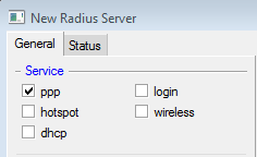 Radius no PPPoE Para utilizar autenticação PPPoE via radius, basta ir em ppp/secrets,clique na