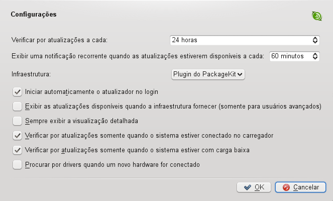 ATENÇÃO: Confiando em Fontes de Software Externas Antes de adicionar um repositório de software externo à sua lista de repositórios tenha certeza de que ele é confiável.