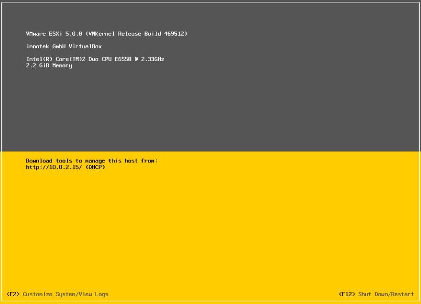 115 conforme citado anteriormente demorou aproximadamente 11 minutos. Figura A.8 - Instalação em andamento. A figura A.9 apresenta o término da instalação do hypervisor da VmWare.