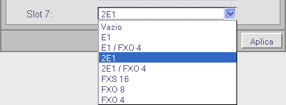 8.1.2 Placas 8.1.2.1. XT-100/160 Os primeiros itens a serem configurados devem ser as placas. No XT-100 existem 5 posições configuráveis de placas e no XT-160 são 7.