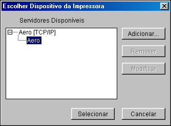 COLORWISE PRO TOOLS 14 Novo dispositivo: Digite um nome de dispositivo para o Fiery: DC250 para DocuColor 242/ 252, DC260 para DocuColor 260. 4 Após digitar todas as informações, clique em Adicionar.