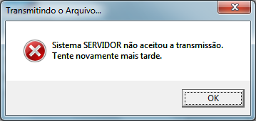 10.9 Versão incorreta de uso do aplicativo Os usuários devem manter sempre a atenção para utilizar a versão mais atualizada do Validador Comércio Eletrônico, disponível para download na página de