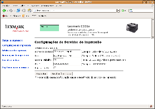 7. Entrar em Informações Básicas : Alterar informações de Nome do contato e Local; Apertar Submeter ; 8. Entrar em TCP/IP e preencher os seguintes campos: Defin.