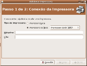 8) Configuração da Impressora nas Estações 1. Na estação de trabalho entrar em Sistemas depois em Administração e em seguida em Impressoras 2. Click duplo do mouse em Nova Impressora.