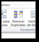 Remoção automática de dados duplicados Na maioria das vezes, quando importamos dados de outro formato de arquivo (geralmente originados de um banco de dados), uma parte dos