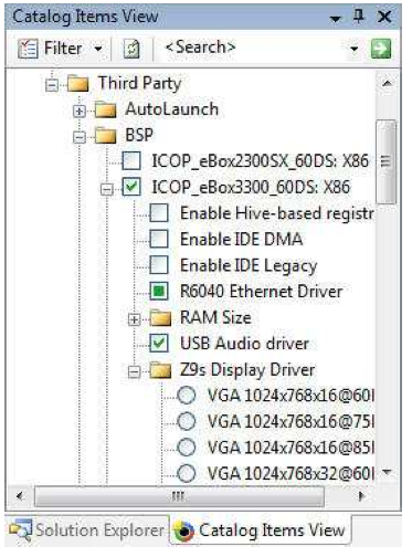 4.2 Customização do Windows CE 45 camada de adaptação do hardware para uso do CE. Em seguida deve-se escolher um template inicial do tipo de dispositivo que será utilizado.