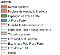 Figuras 22 e 23 Evolução da morfologia urbana e património classificado Evolução da morfologia urbana Evolução da Património Cl