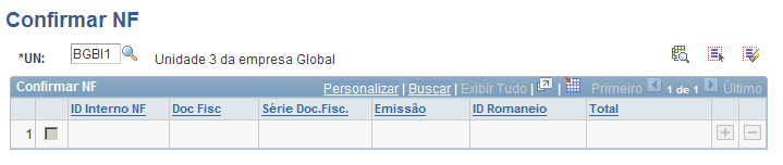 Confirmando Suas Notas Fiscais Acesse a página Confirmar NF Página Confirmar NF O processo de confirmação libera as linhas de embarque para a baixa de estoque, verifica o balanço dos débitos e