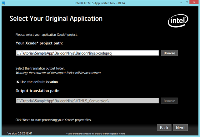 APP PORTER TOOL BETA (WINDOWS 8*)