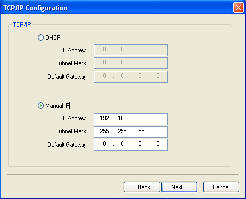 13. O ecrã Wireless Network Settings (Definições de rede sem fios) permite ligar o seu Servidor MFP sem fios ao seu router sem fios, ponto de acesso ou ligação ad-hoc ponto a ponto.