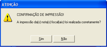 imprimindo várias notas de um intervalo, informe aqui o número da primeira nota fiscal correspondente ao primeiro registro de saída de mercadoria que será processado. Clique em Processar.