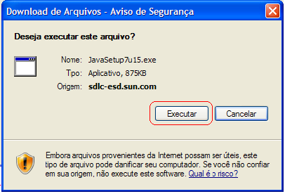 Como baixar a versão de atualização do Java.