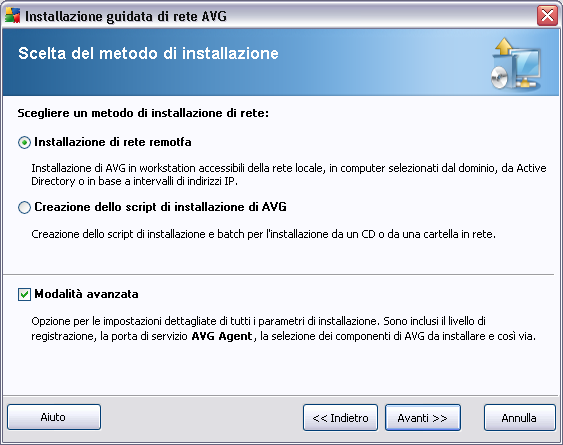 5.2. Método da instalação Para continuar no modo Avançado, marque a caixa de seleçãomodo avançado. Caso contrário, continue para o capítulo Modo básico***.