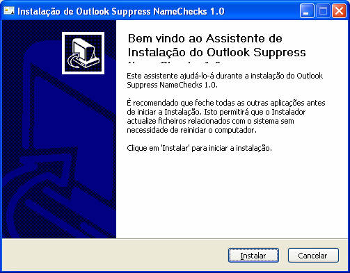 3.2. Assinatura de E-Mails 3.2.1. Microsoft Outlook Antes de utilizar o Cartão de Cidadão com o Microsoft Outlook é necessário instalar a Aplicação de Parametrização do Microsoft Outlook. 1.