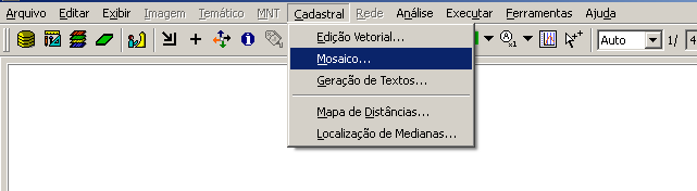 Então o próximo passo é importar para o PI as informações do projeto Brasil. 6.