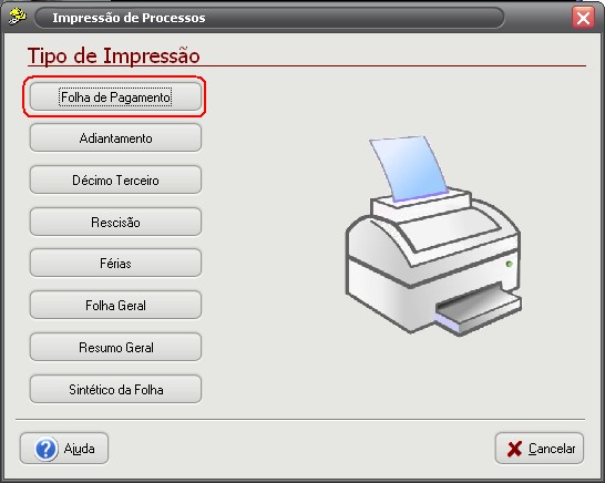 OBS.: Para fazer a anulação de todos os funcionários de uma empresa, basta deixar os campos de Departamento e