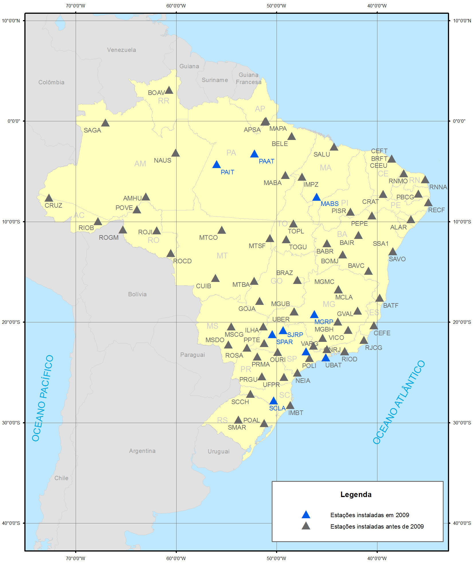 18 Figura 13 Distribuição das estações