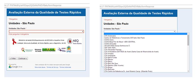 aspectos referentes à avalição do Painel (Figura 9).