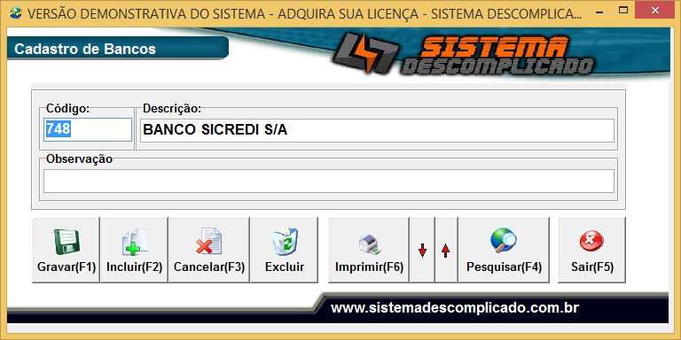 14. CADASTROS DE MOTOBOY O Cadastro de Motoboy é utilizado para o controle da conta