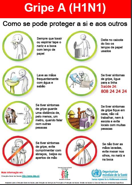 da Saúde um plano de prevenção para as escolas para responder