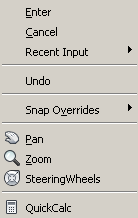 Exemplo: Command: LINE <ENTER> ou Ribbon: Home / Draw LINE Specify first point: P1 (Clique com botão esquerdo um ponto na tela) Specify next point or [Undo]:P2 (Clique com botão esquerdo um segundo