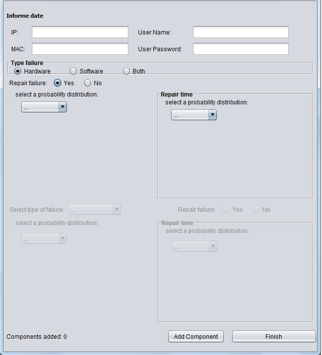 Ambiente de Testes Um procedimento para o teste da disponibilidade da cloud foi feito.