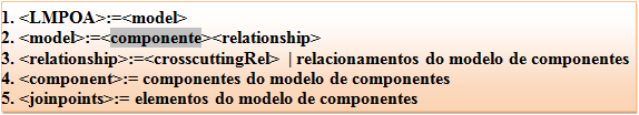 98 relacionados. LMPOA e as diretrizes para sua utilização constituem a infra-estrutura necessária para a atividade de separação, na qual as atividades de composição e visualização são baseadas.