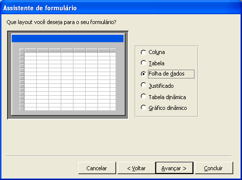 5. Criando os formulários : Agora iremos criar os forumários necessários para ralizar os pedidos.