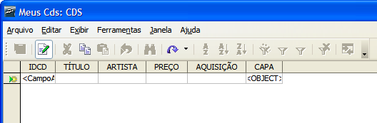 Versão 1.1 Editando dados Editando dados Isto pode ser feito de duas maneiras: (1) usando a janela de entrada de dados e (2) usando formulários.