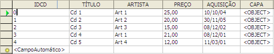 Versão 1.1 Editando dados Tanto a tecla <Tab> como <Enter> move o foco para o próximo controle, selecionando o seu conteúdo.