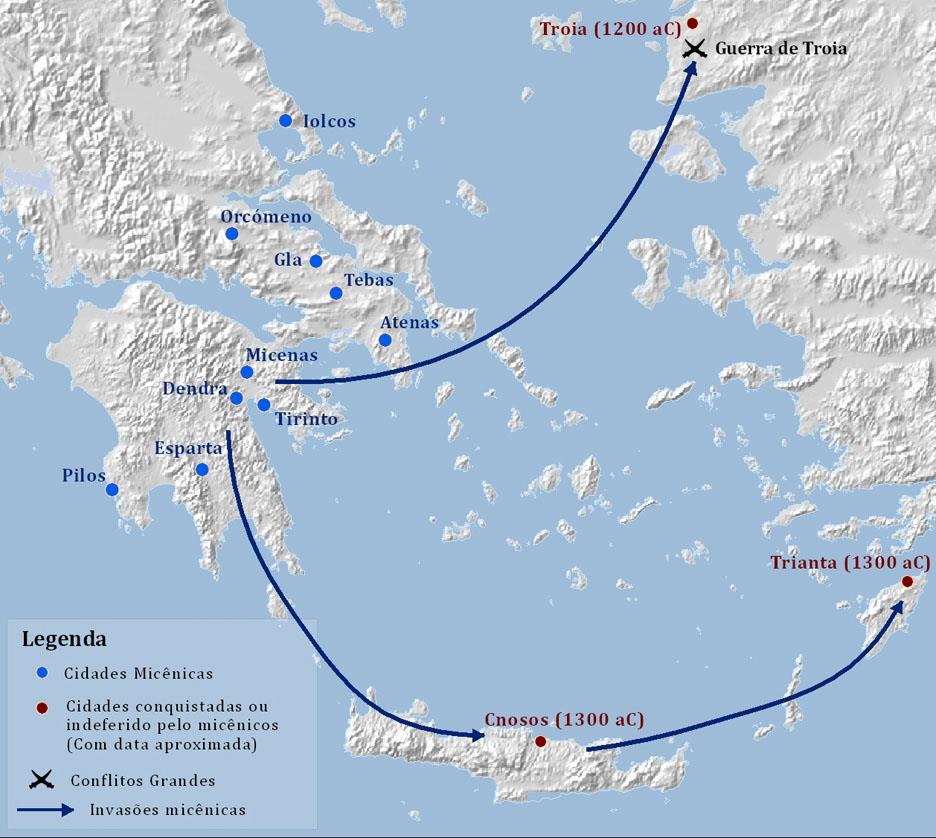ORIGENS Chegada de mais povos em +/- 1700 a.c.: Eólios e Jônios. Micenicos x Cretenses. (1300 a.c.) Lenda do Minotauro.