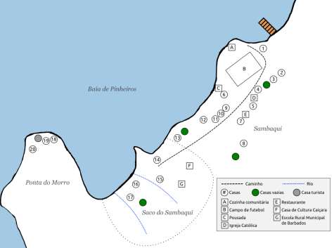 65 uma localidade próxima ao Rio Real.