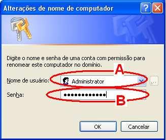 Aparecer uma tela informando que o computador deverá ser reinicializado, clique no botão OK, para retornar a tela anterior, e em seguida clique mais uma vez no botão OK para continuar.