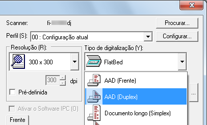 Capítulo 5 5.2 Digitalizando de tipos e tamanhos variados Digitalizando a frente e o verso simultâneamente 1 Carregue o documento na Bandeja de entrada.