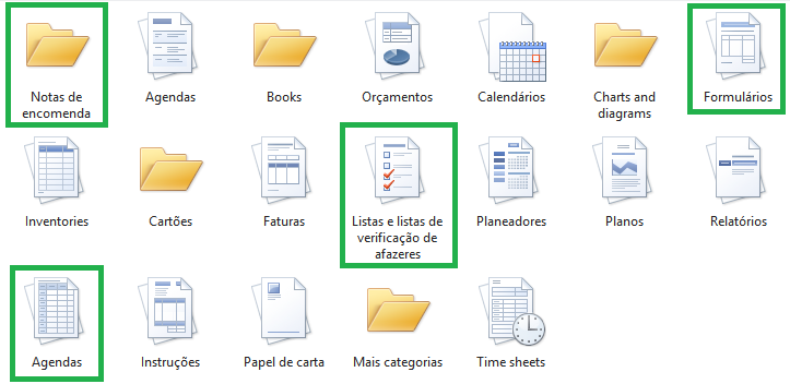 3.1 Abra um novo livro no Excel; 3.2 Clique no separador Ficheiro e depois em Novo; 3.