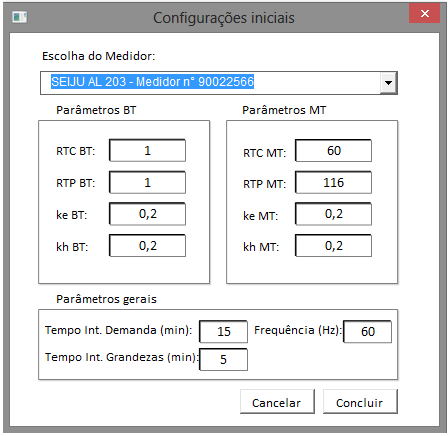 38 4.2.1 Módulo configurações iniciais O primeiro módulo da aplicação desenvolvida é o responsável pelas configurações iniciais.