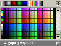 Figura 3.140 Painel Color Mixer (Cor Linear) A cor, o número e o local dos Ponteiros de Cor relativamente um ao outro cria o gradient.