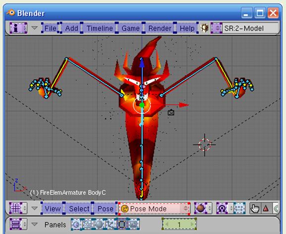 56 Figura 25 - Remoção do texto dos elementos durante a classificação Na figura 26 é representado o resultado do processo de classificação dos elementos de interface do programa Blender.