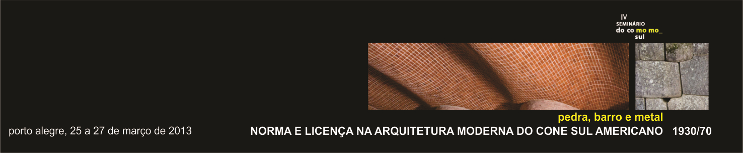 É PAU, É PEDRA, É O FIM DO CAMINHO É UM RESTO DE TOCO, É UM POUCO SOZINHO Quatro projetos, uma paisagem José Artur D Aló Frota Arquiteto FA-UFRGS, Porto Alegre, 1974.