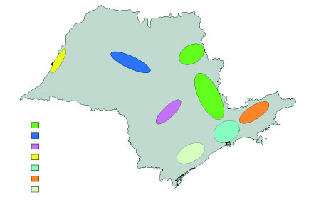 20 MINERAÇÃO & MUNICÍPIO - BASES PARA PLANEJAMENTO E GESTÃO DOS RECURSOS MINERAIS S. J.R. Preto < AREIA Ribeirão < Preto Pres.