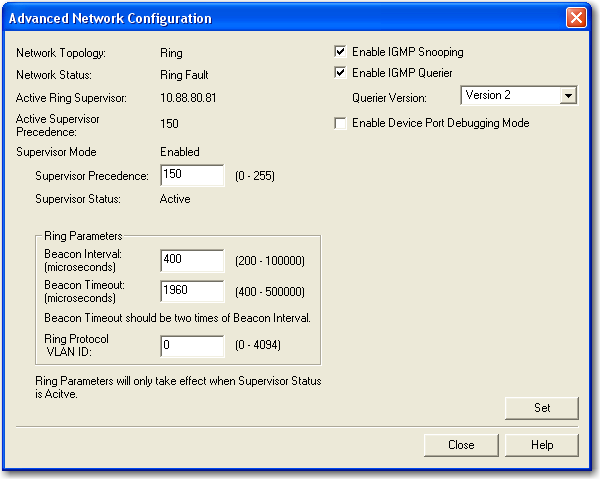 Funções adicionais dos taps EtherNet/IP 1783-ETAP, 1783-ETAP1F e 1783-ETAP2F Capítulo 5 Pesquisador IGMP Esta função está desabilitada por padrão.