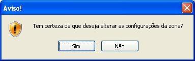 10. Clique em Sim no aviso de confirmação.