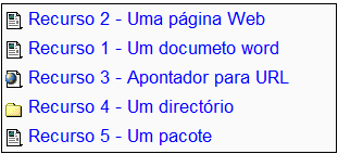 Fig. 16: Recursos disponíveis Fig. 17: