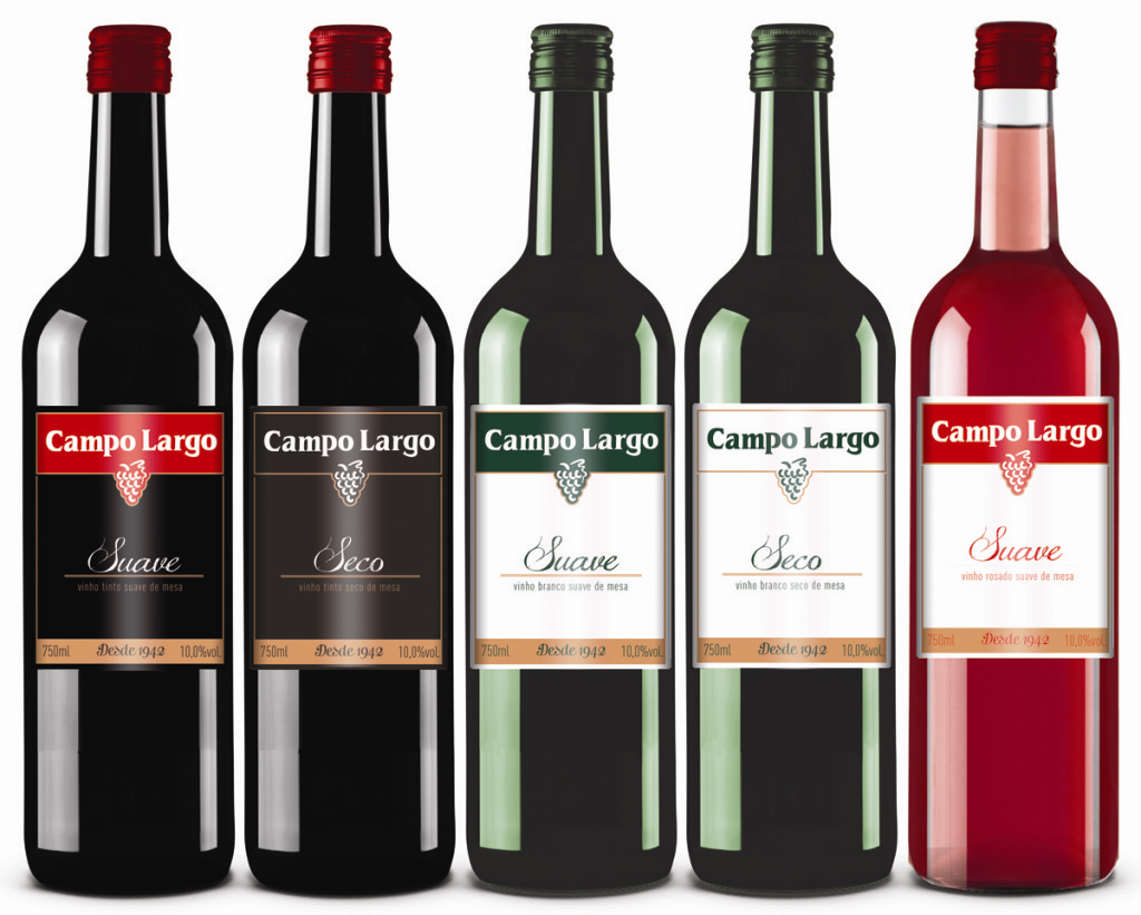 p=122411 Vinhos Campo Largo ganham novos rótulos O vinho de mesa mais tradicional do Brasil agora mais bonito e elegante.