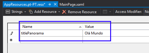 3.3. Adicionar Resources para suporte de culturas 1. Na Solution Explorer do projeto, clicar com o botão esquerdo do rato na pasta Resources, depois selecionar Add e de seguida New Item 2.