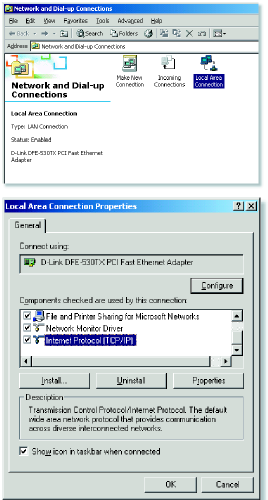 Passo 3 No Prompt de Comando digite ipconfig. Irá aparecer seu endereço de IP, máscara de subrede e default gateway Passo 4 Digite exit para fechar o Prompt de Comando.